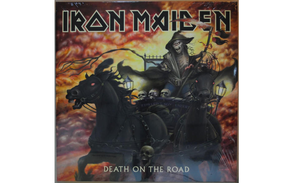 IRON MAIDEN - DEATH ON THE ROAD 2 LP Set 2005/2017 (0190295836443) GAT, PARLOPHONE/WARNER/EU MINT (0190295836443)