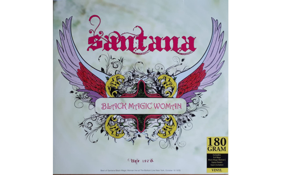 SANTANA - BEST OF BLACK MAGIC WOMAN LIVE "78 2017 (CL74375) CULT LEGENDS/EU MINT (8717662574375)