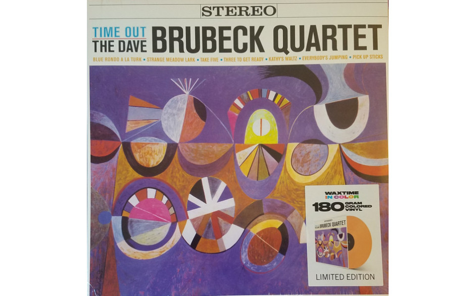 DAVE BRUBECK QUARTET - TIME OUT 2018 (950624, LTD., Orange) WAX TIME/EU MINT (8436559464178)