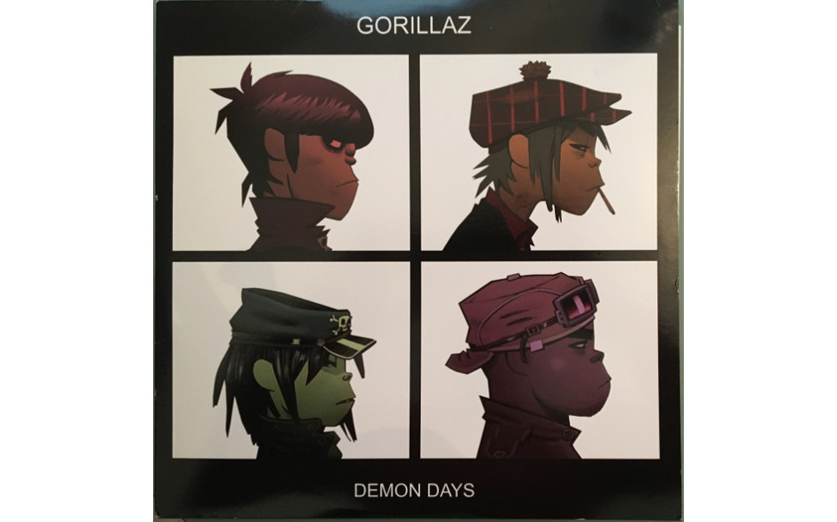 GORILLAZ - DEMON DAYS 2 LP Set 2005 (0724387383814, 180 gm. Reissue) GAT, PARLOPHONE /EU MINT (0724387383814)