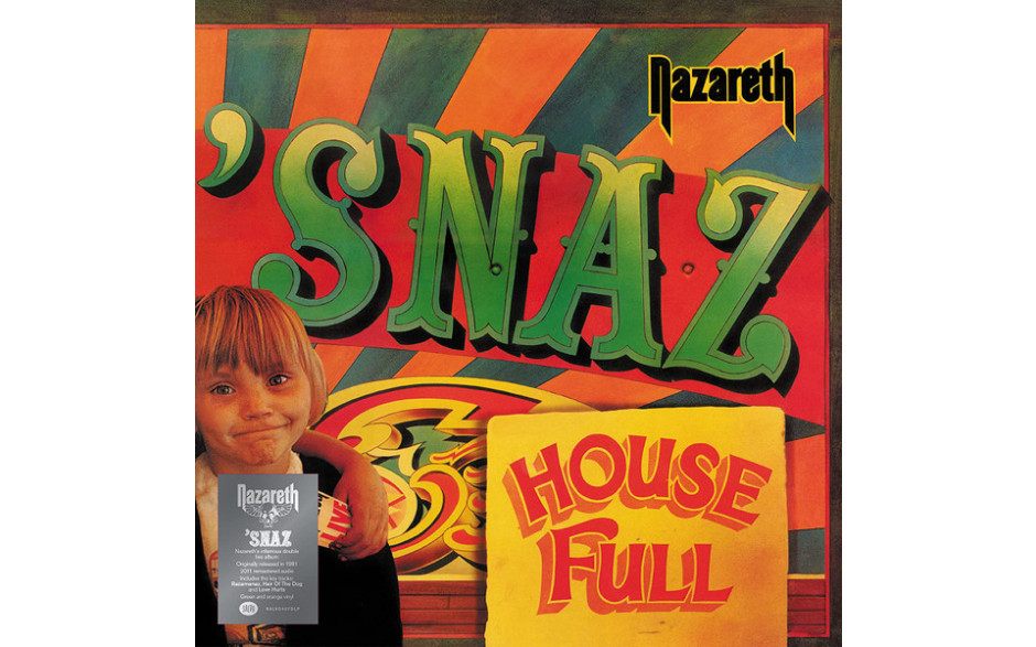 NAZARETH - "SNAZ 2 LP Set 1981/2019 (SALVO407DLP, Green + Orange) SALVO/EU MINT (4050538520644)