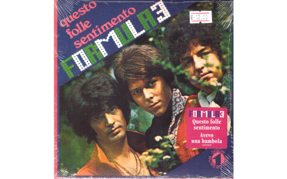 FORMULA 3 – QUESTO FOLLE SENTIMENTO 1969/2020 (19439796797, 7") SONY MUSIC/EU MINT (0194397967975)