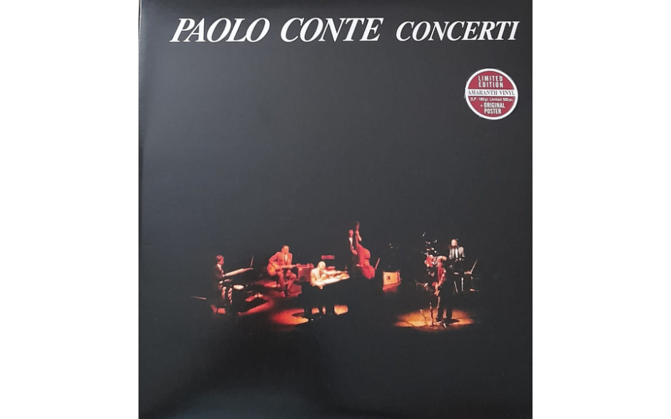 PAOLO CONTE - CONCERTI 2 LP Set 1985/2021 (NAR 11420, LTD., 180 gm.) NAR/EU MINT (8004429114203)