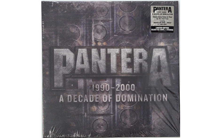 Pantera – A Decade Of Domination 2 Lp Set 2022 (rcv1 523543, Ltd., Black) Rhino/eu Mint (0081227880187)