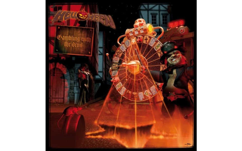 HELLOWEEN - GAMBLING WITH THE DEVIL 2 LP Set 2019 (NB 4878-1, LTD., Red / Orange) N.B./EU MINT (0727361487812)