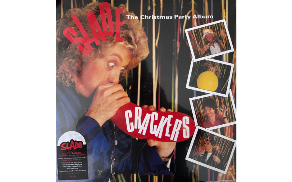 Slade - Crackers (the Christmas Party Album) 1985/2022 (bmgcat716lp, Smokey White) Bmg/eu Mint (4050538807059)