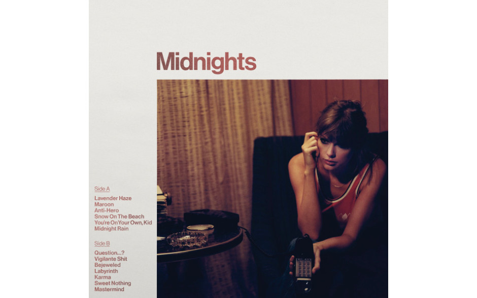 TAYLOR SWIFT - MIDNIGHTS 2022 (2445790067, LTD., Blood Moon Marbled) REPUBLIC/EU MINT (0602445790067)
