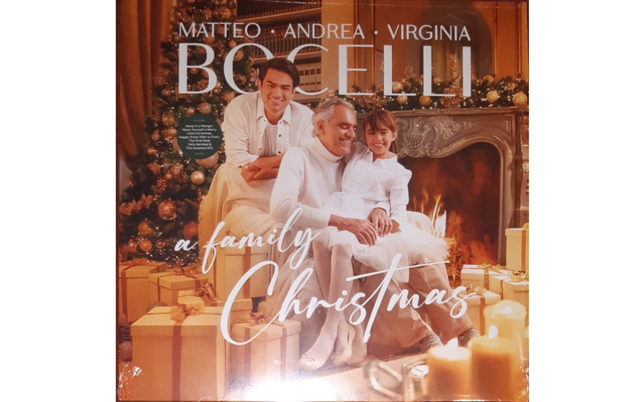 ANDREA, MATTEO, VIRGINIA BOCELLI - A FAMILY CHRISTMAS 2022 (482 7957) UNIVERSAL/EU MINT (0602448279576)