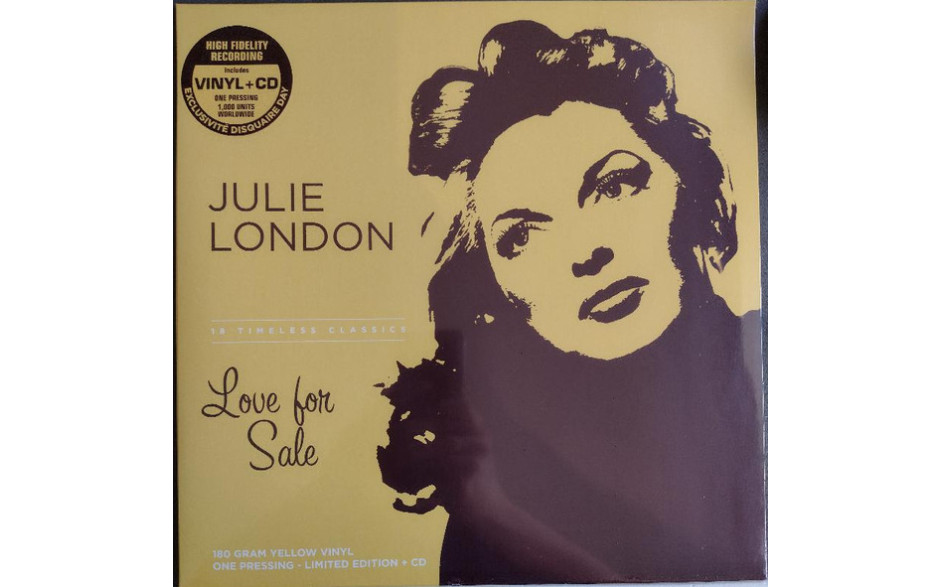 Julie London - Love For Sale Lp+cd 2023 (783 542, Ltd.) Rat Pack Records/eu Mint (3700477835422)
