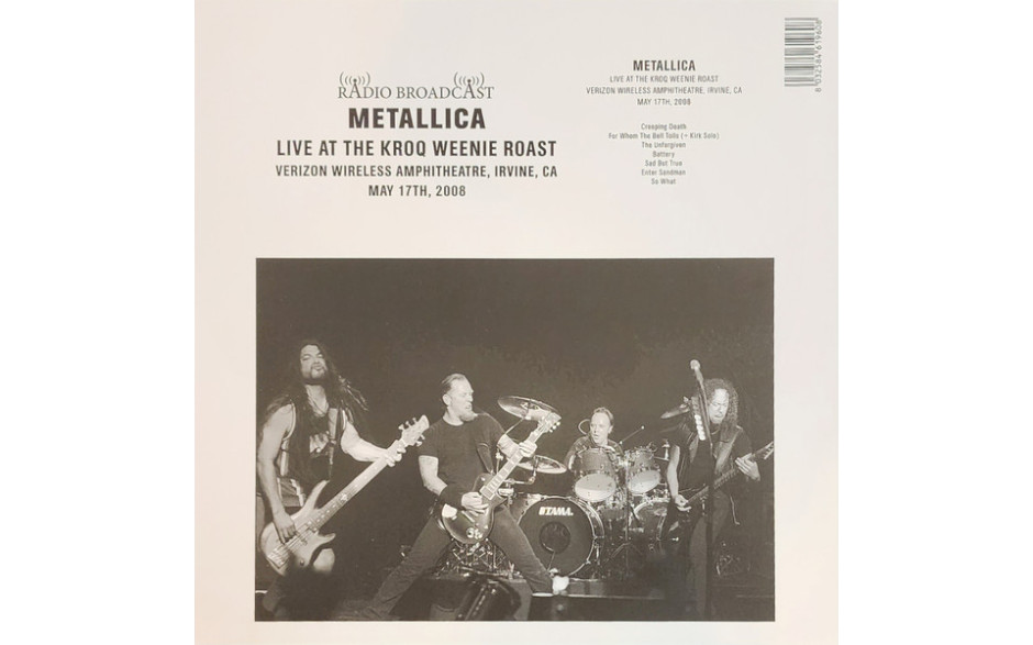 METALLICA - LIVE AT THE KROQ WEENIE ROAST IRVINE, CALIFORNIA 2008 2023 (RB18) RB/EU MINT (8032584619608)