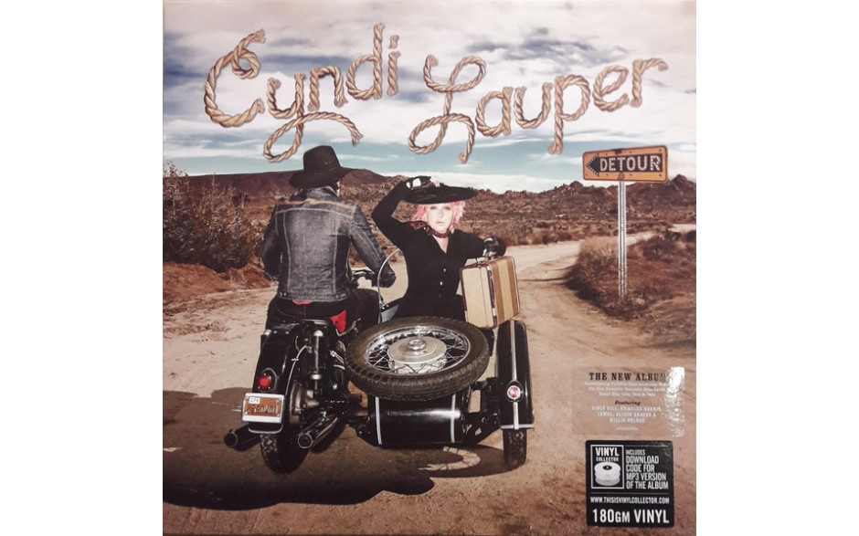 CYNDI LAUPER – DETOUR 2016 (081227947064, 180 gm.) WARNER/SIRE/EU MINT (0081227947064)
