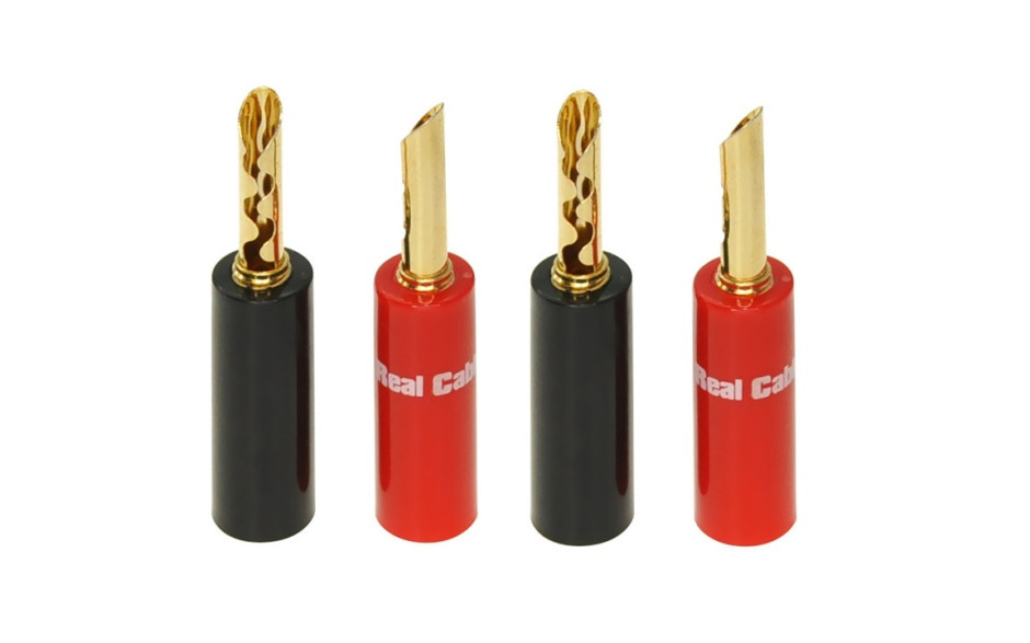 Real Cable (BFA 6020) банан "Z-connector"