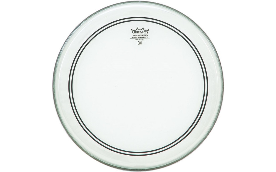REMO POWERSTROKE 3 CLEAR 22"