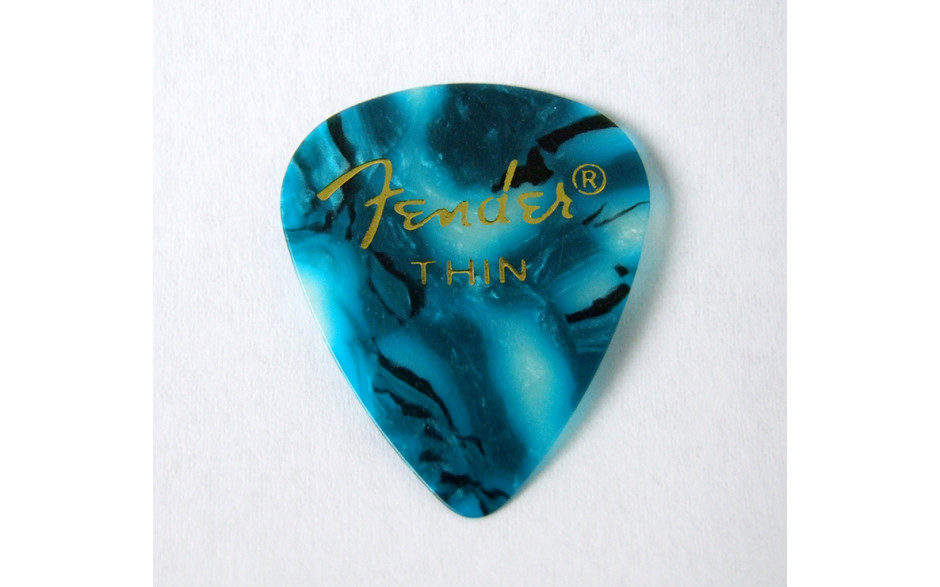 Fender 351 PREMIUM CELLULOID OCEAN TURQUOISE THIN