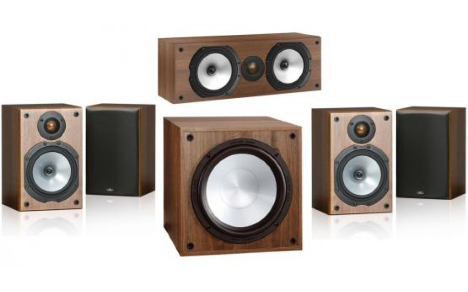 Monitor Audio MR1/MR1/MRcentre/MRW-10 set 5.1 Walnut