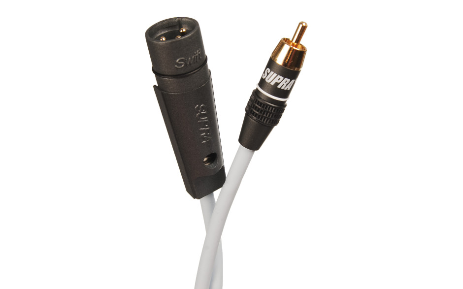 Supra SUBLINK 1RCA-1XLR/M BLUE 3M