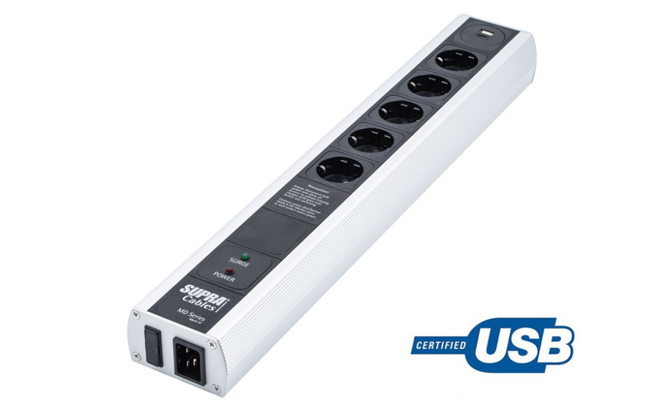 SUPRA MAINS BLOCK MD05DC-16-EU/SP USB-A/C