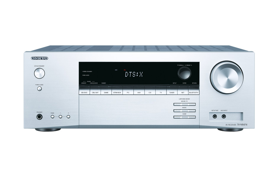 Onkyo TX-NR474 Silver