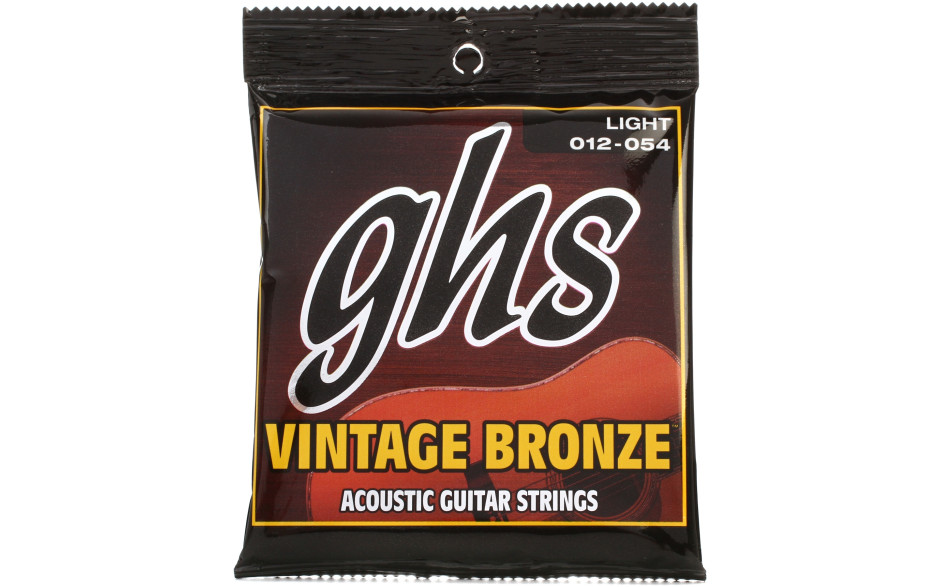 GHS STRINGS GHS STRINGS VINTAGE BRONZE LIGHT SET