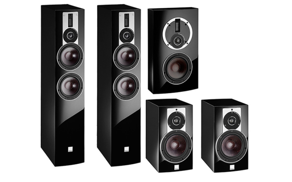 Dali Rubicon 6-2-LCR set 5.0 Black