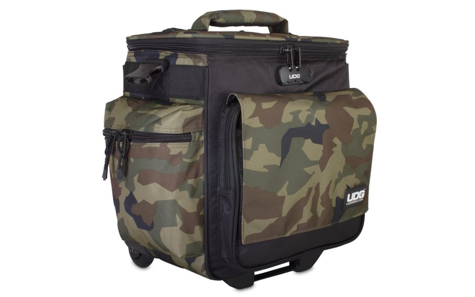 UDG Ultimate SlingBag Trolley DeLuxe BlackCamo, Orange Inside(U9981BC/OR