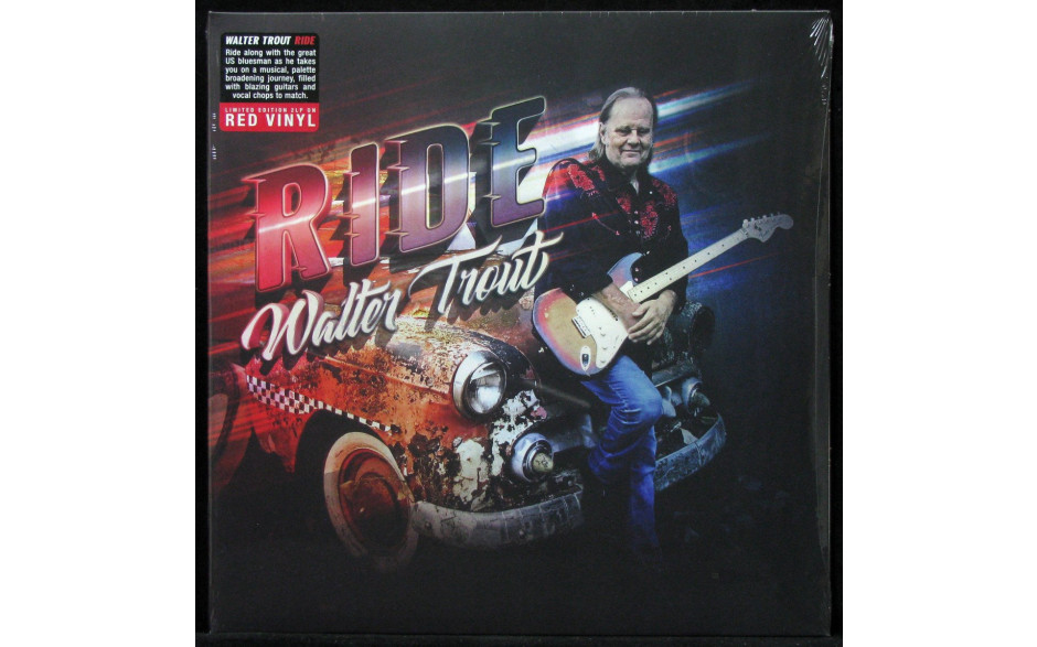 WALTER TROUT - RIDE 2 LP Set 2022 (PRD76771-2, LTD., Red) PROVOGUE/EU MINT (0810020506334)