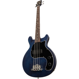 GIBSON LES PAUL JUNIOR TRIBUTE DC BASS BLUE SATIN