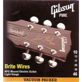 Gibson SEG-700L BRITE WIRES NPS WOUND ELECT. .010-.046