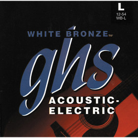 GHS STRINGS WB-L WHITE BRONZE