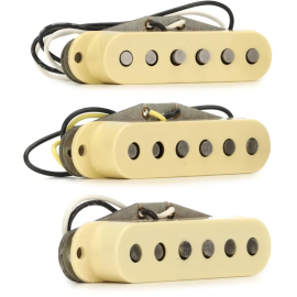 FENDER PURE VINTAGE '73 STRATOCASTER PICKUP SET AGED WHITE