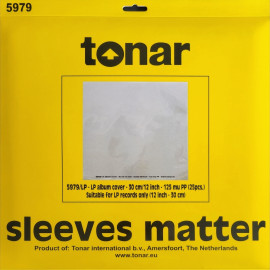 Tonar LP - 12 Inch outer sleeves (25 Pcs./ Pack) 125 MU HD, art 5979
