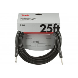 FENDER CABLE PROFFESIONAL SERIES 25' BLACK