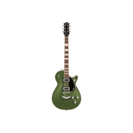 GRETSCH G5220 ELECTROMATIC JET BT SINGLE-CUT WITH V-STOPTAIL OLIVE METALLIC