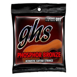 GHS STRINGS PHOSPHOR BRONZE 12-STR SET