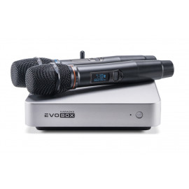 Караоке-система для дома EVOBOX Plus [Silver] + микрофон SE 201D