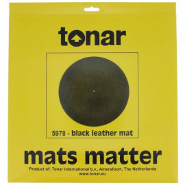 Tonar Black Leather Mat art.5978