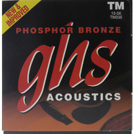 GHS STRINGS GHS S335 AC GTR,PHOS BRNZ,MED
