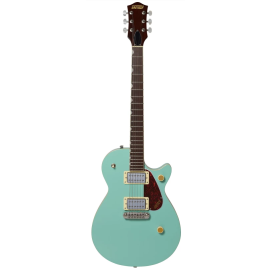 GRETSCH STREAMLINER JET CLUB SINGLE-CUT WITH WRAPAROUND MINT METALLIC