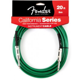 FENDER CALIFORNIA INSTRUMENT CABLE 20 SFG