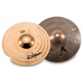 ZILDJIAN STACK 10" SPIRAL STACKER (FXSPL10) + 10" K CUSTOM SPECIAL DRY SPLASH (K1401)