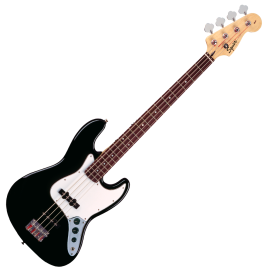 FENDER SQUIER AFFINITY JAZZ BASS RW Black