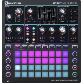 NOVATION Circuit Mono Station Paraphonic Analog Synthesizer and Sequencer