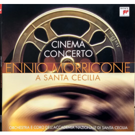 ENNIO MORRICONE - CINEMA CONCERTO A SANTA CECILIA 2 LP Set 2017 (89854 90641) SONY MUSIC/HOLL. MINT (0889854906412)