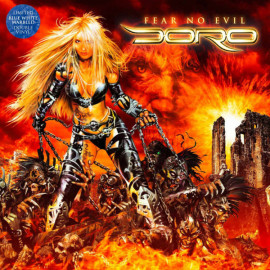 DORO - FEAR NO EVIL 2 LP Set 2009/2022 (RDP0006-VM, LTD., Blue/White) RARE DIAMONDS/EU MINT (4250444188918)