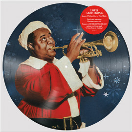 LOUIS ARMSTRONG - LOUIS WISHES YOU A COOL YULE 2022 (B0036559-01, Picture Disc) VERVE/USA MINT (0602448335180)