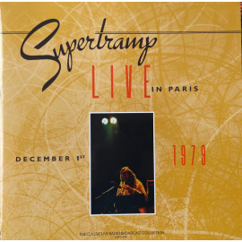 SUPERTRAMP - LIVE IN PARIS 1979 2 LP Set 2023 (SRFM0035CV, LTD., Yellow) SR/EU MINT (9003829979107)