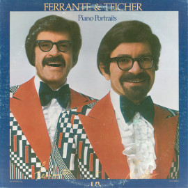 FERRANTE & TEICHER - PIANO PORTRAITS 1976 (UA-LA585-G) UNITED ARTISTS/USA OS/MINT