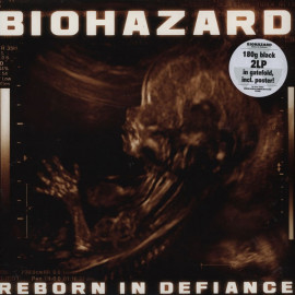 BIOHAZARD - REBORN IN DEFIANCE 2 LP Set 2012 (27361-26801, 180 gm., Incl. Poster) GAT, NUCLEAR BLAST/EU MINT (0727361268015)
