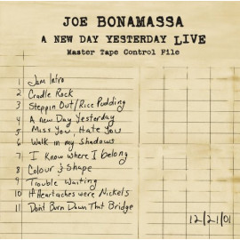 JOE BONAMASSA - A NEW DAY YESTERDAY – LIVE 2 LP Set 2017 (8712725715412) MASCOUT/EU MINT (8712725715412)