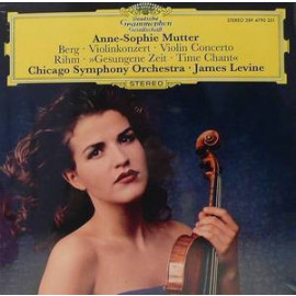 Violin Concerto / Rihm Time Chant (LP 2894790351, 180 gram vinyl) Germany, New & Original Sealed Clearaudio Vinyl